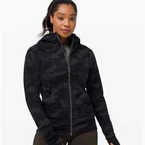 Lululemon Scuba Jacket Black Camo